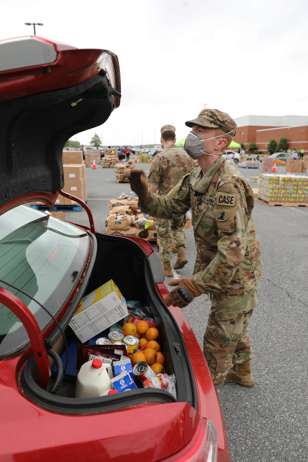 Delaware National Guard feeds families in First State