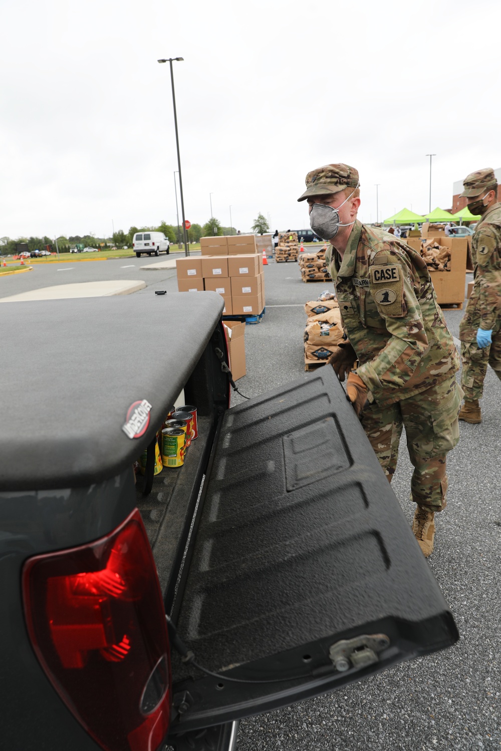 Delaware National Guard feeds families in First State