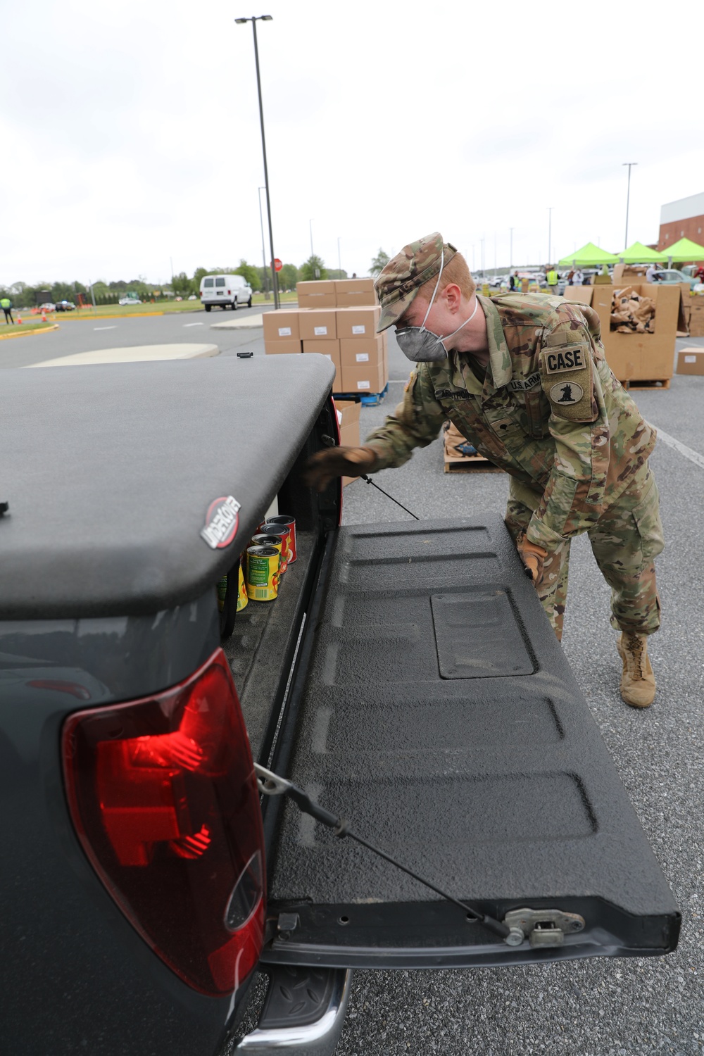 Delaware National Guard feeds families in First State