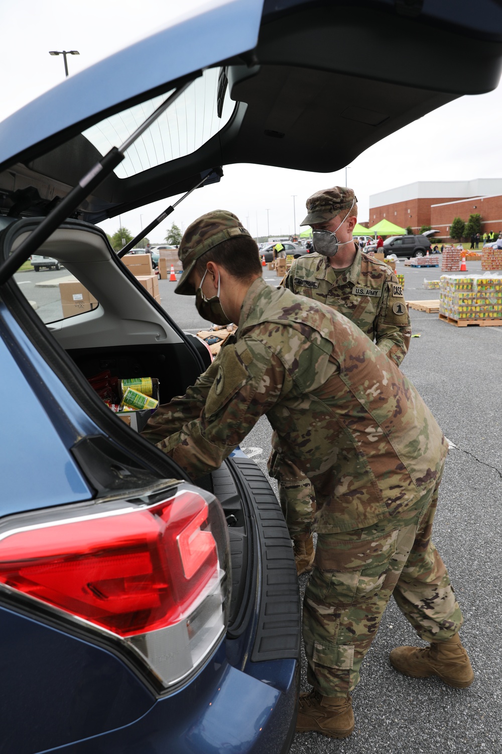 Delaware National Guard feeds families in First State