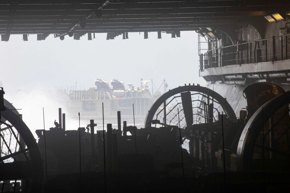 Well Deck Operations USS Bataan (LHD 5)