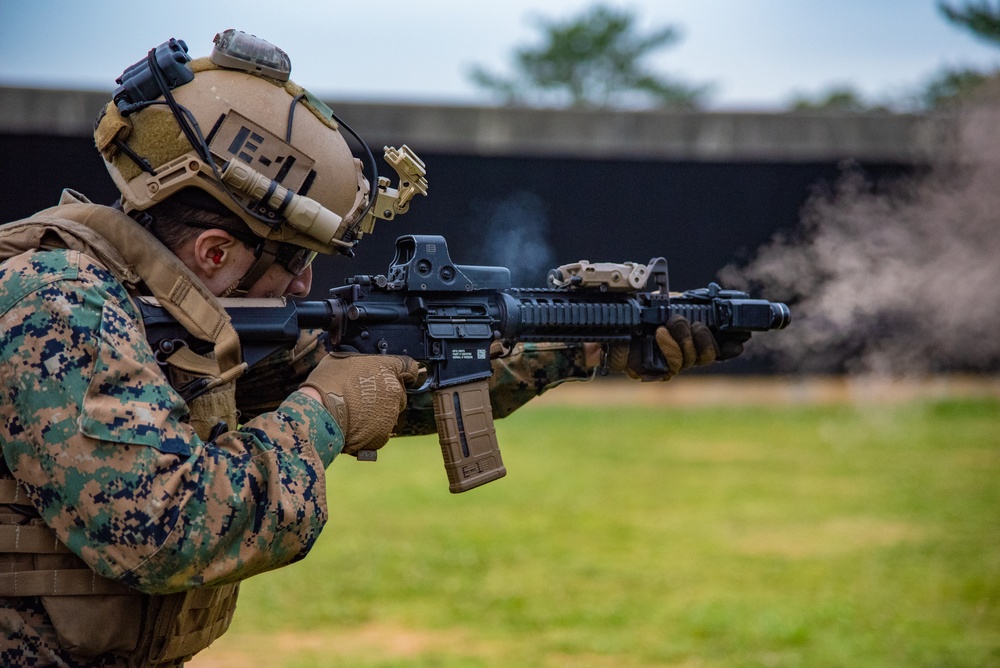 Under Pressure: 31st MEU MRF Marines conduct CQT qualification