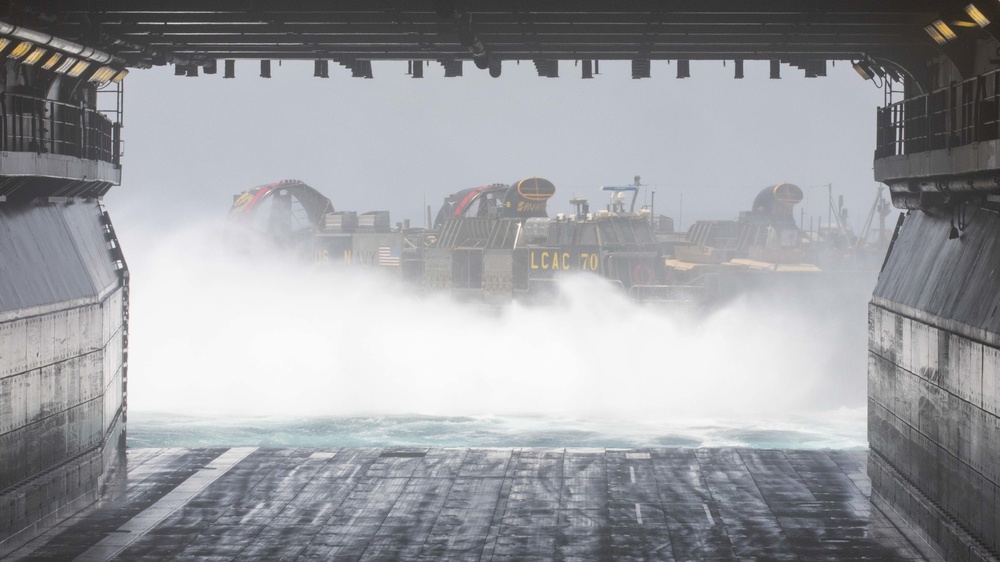 Well Deck Operations USS Bataan (LHD 5)