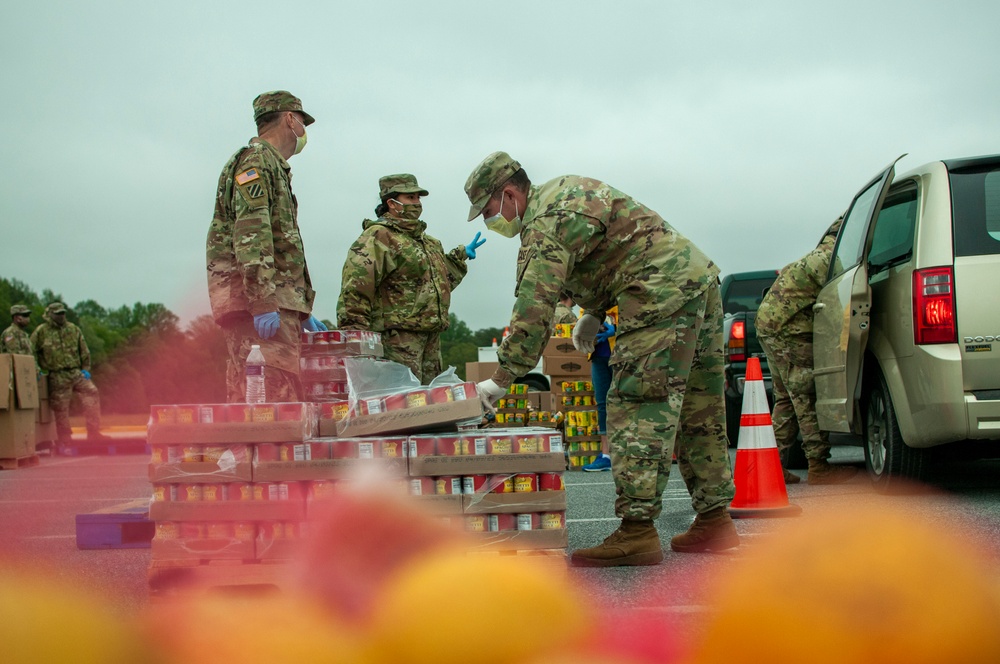 Delaware National Guard feeds families in First State