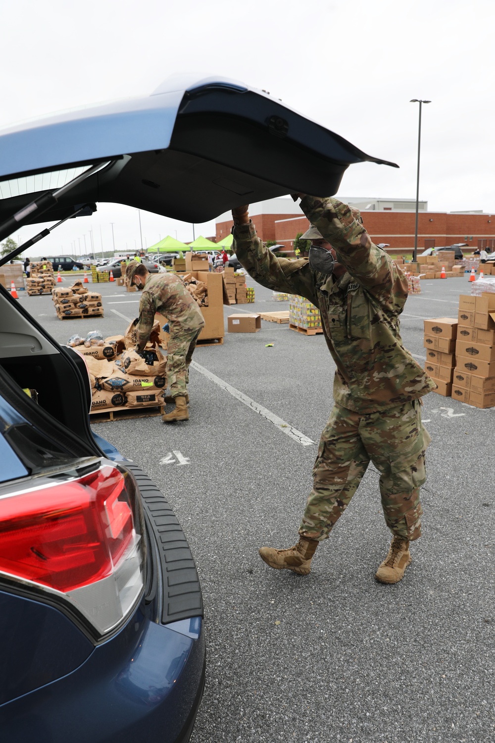 Delaware National Guard feeds families in First State