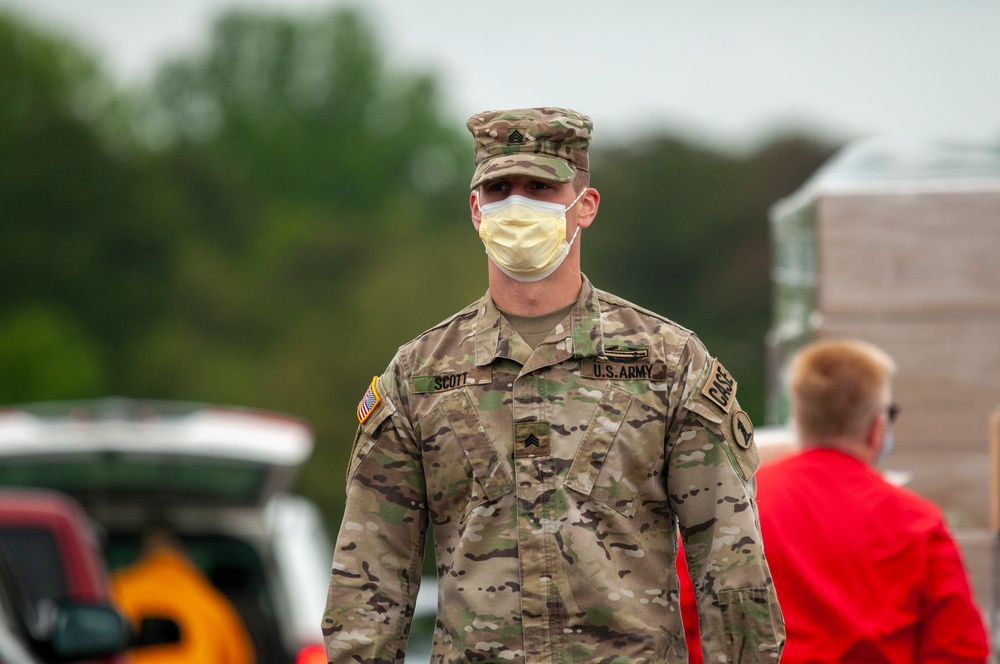 Delaware National Guard feeds families in First State