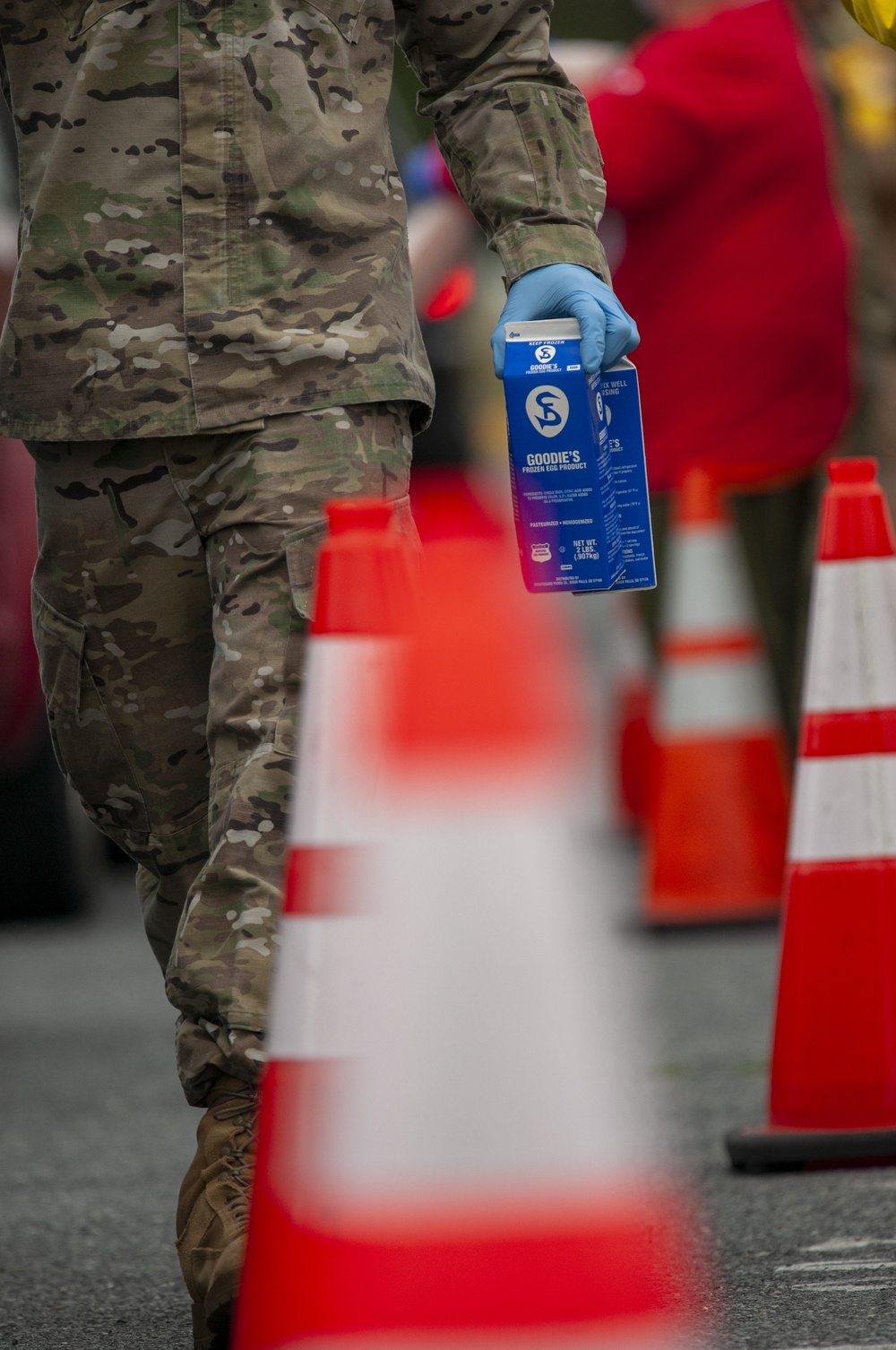 Delaware National Guard feeds families in First State