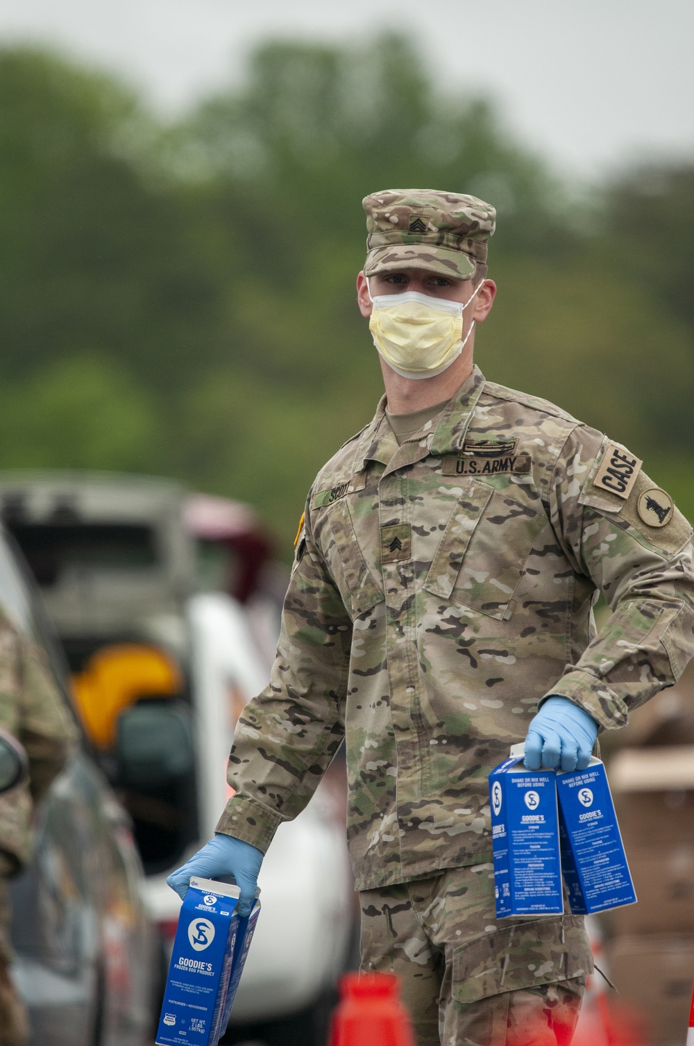 Delaware National Guard feeds families in First State