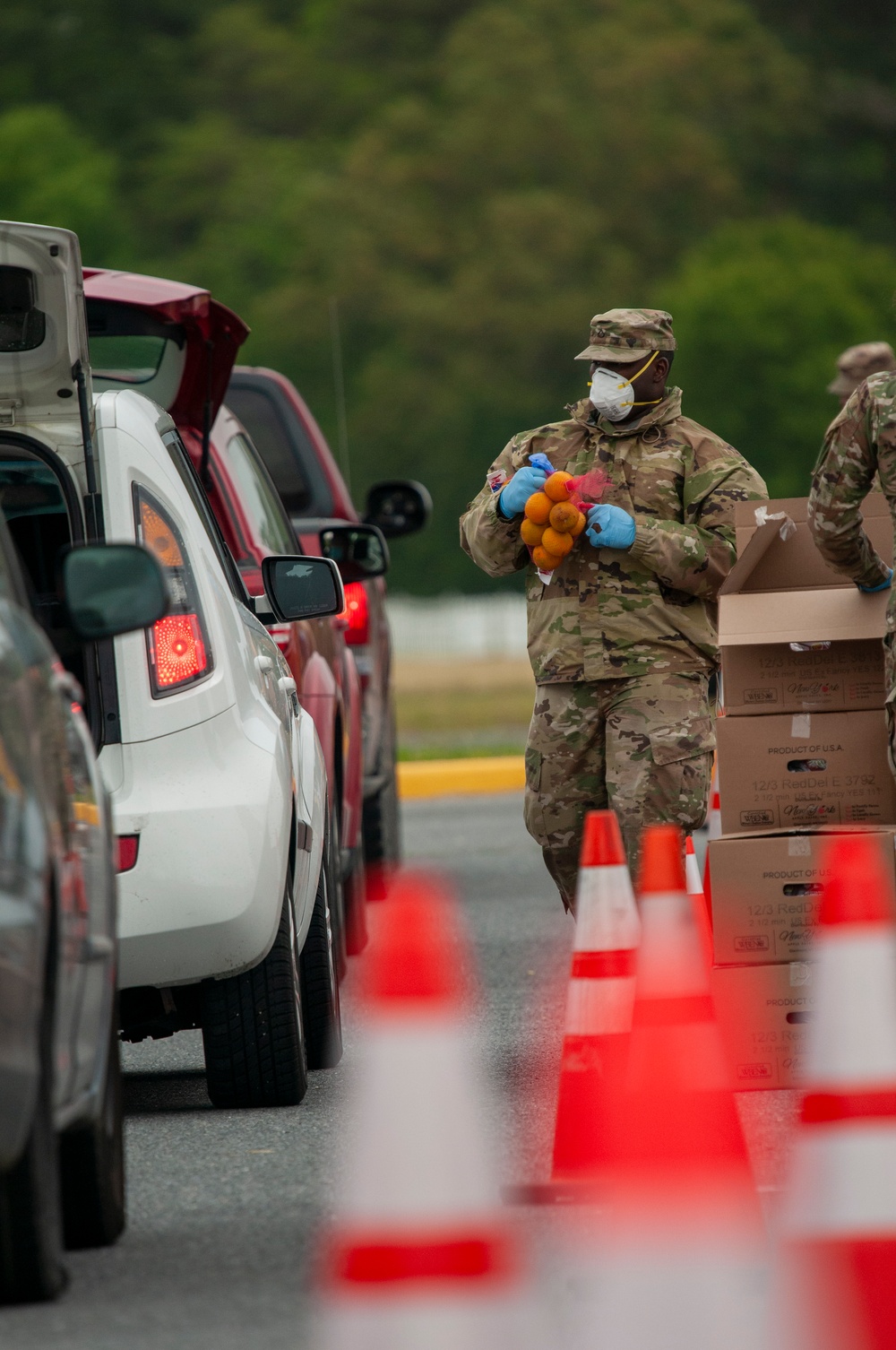 Delaware National Guard feeds families in First State