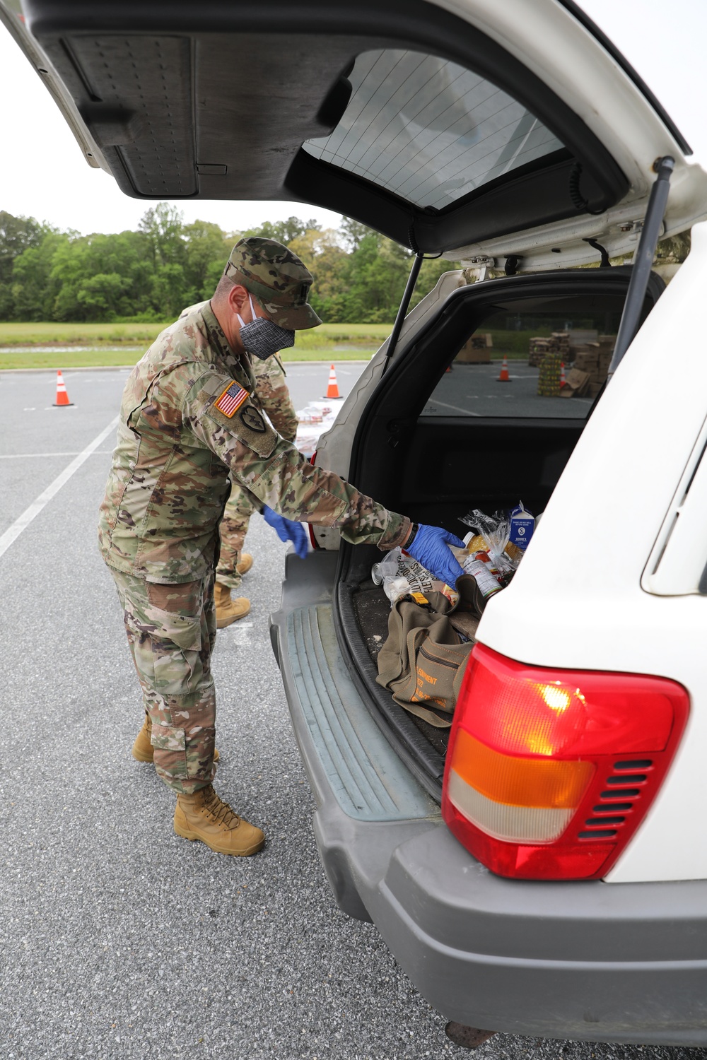 Delaware National Guard feeds families in First State