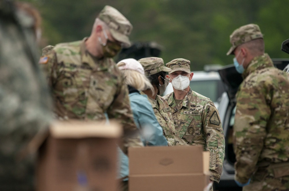 Delaware National Guard feeds families in First State