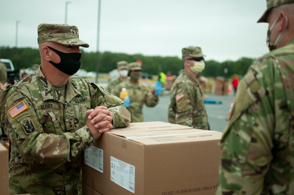 Delaware National Guard feeds families in First State