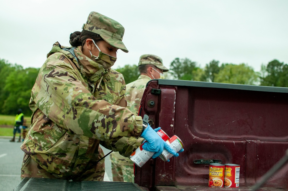 Delaware National Guard feeds families in First State