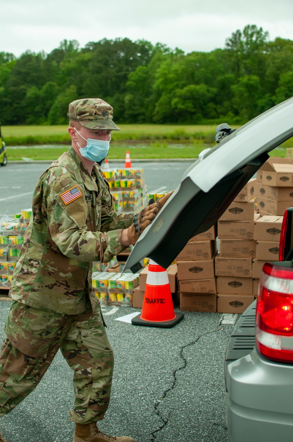 Delaware National Guard feeds families in First State