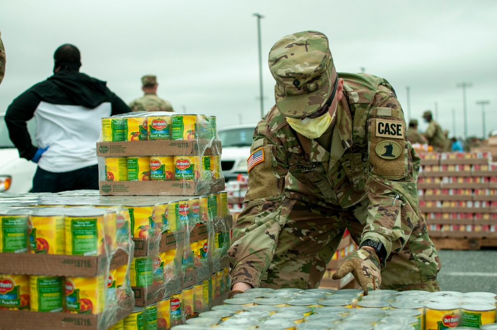 Delaware National Guard feeds families in First State