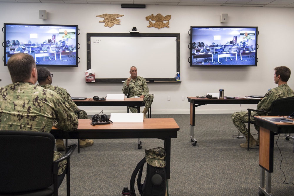 DVIDS - Images - Rear Adm. Collin Green speaks during Command ...