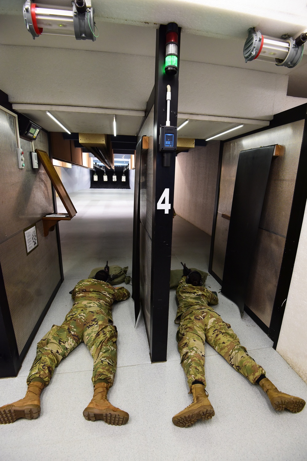 Indoor range under Covid-19 prevention condition