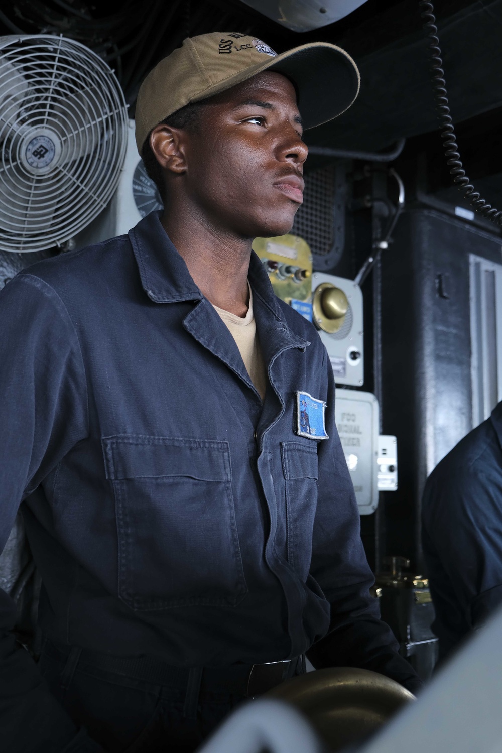 Portraits of USS Blue Ridge Bridge Watchstanders as they Navigate the Ship
