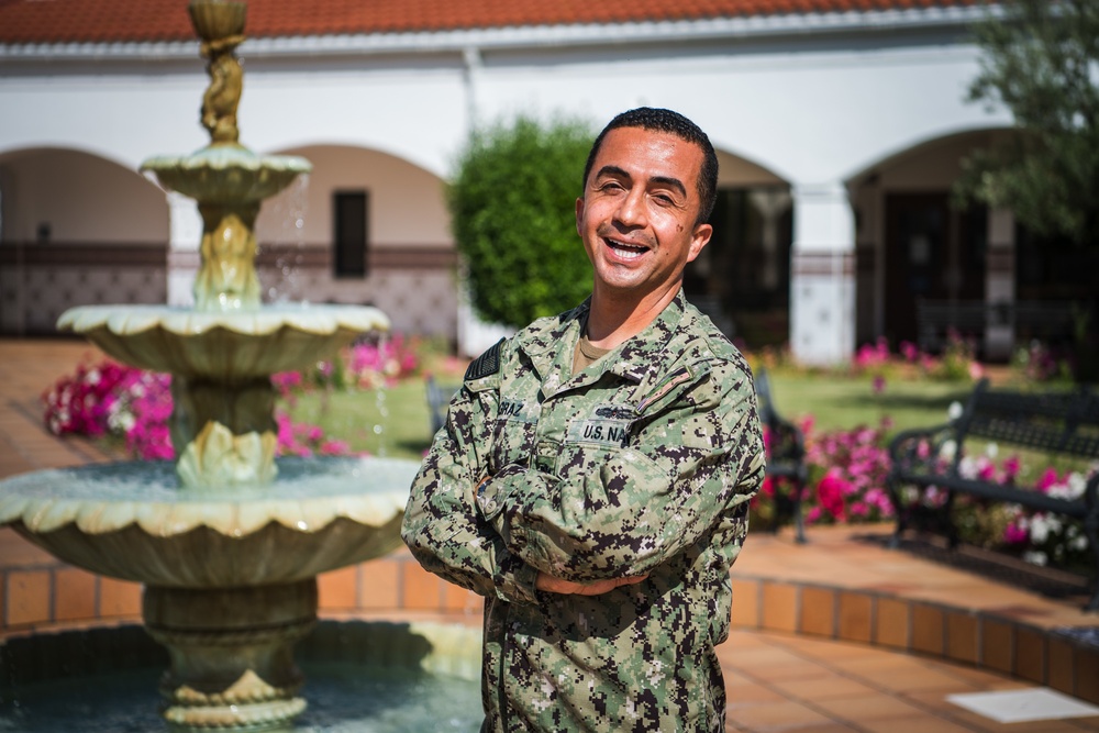 Cmdr. Javier Agraz of U.S. Naval Hospital Rota, Spain