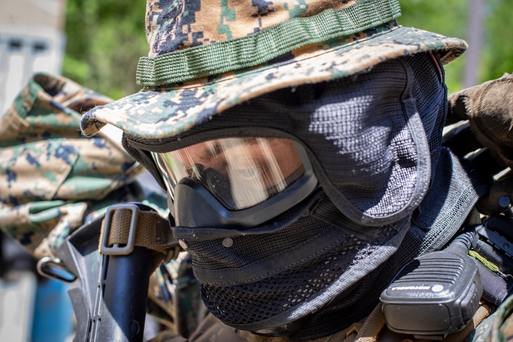 Task force Marines conduct close quarters battle training