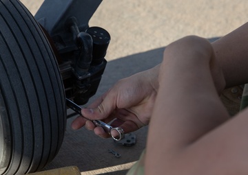 Post Flight Maintenance for UAS Grey Eagle