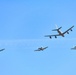 Mixed Formation During Michigan Strong Flyover