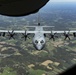 KC-135 Refuels EC-130J