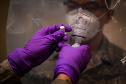 21st WMD-CST conduct mask fitting for activated NJ Guard