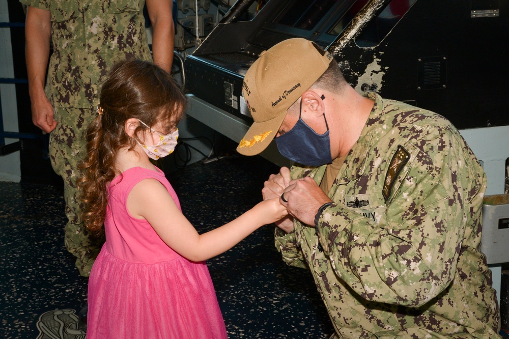 USS Roosevelt Change of Command