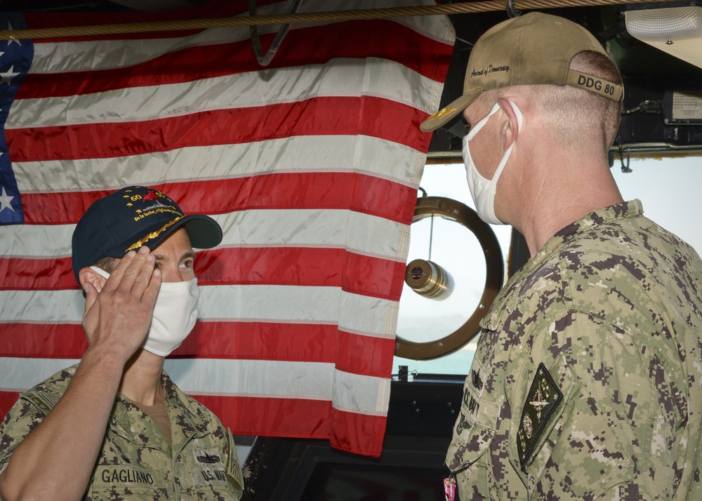 USS Roosevelt Change of Command