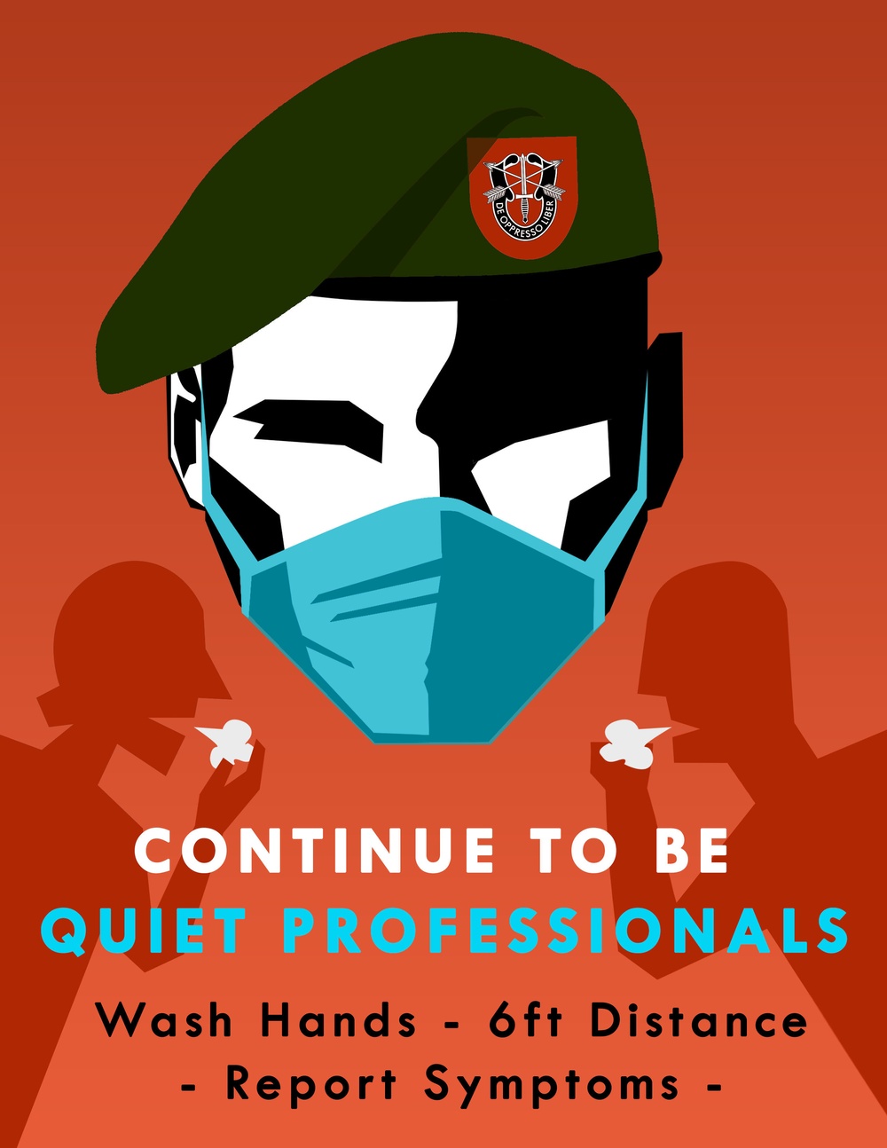 Continue to be Quiet Professionals