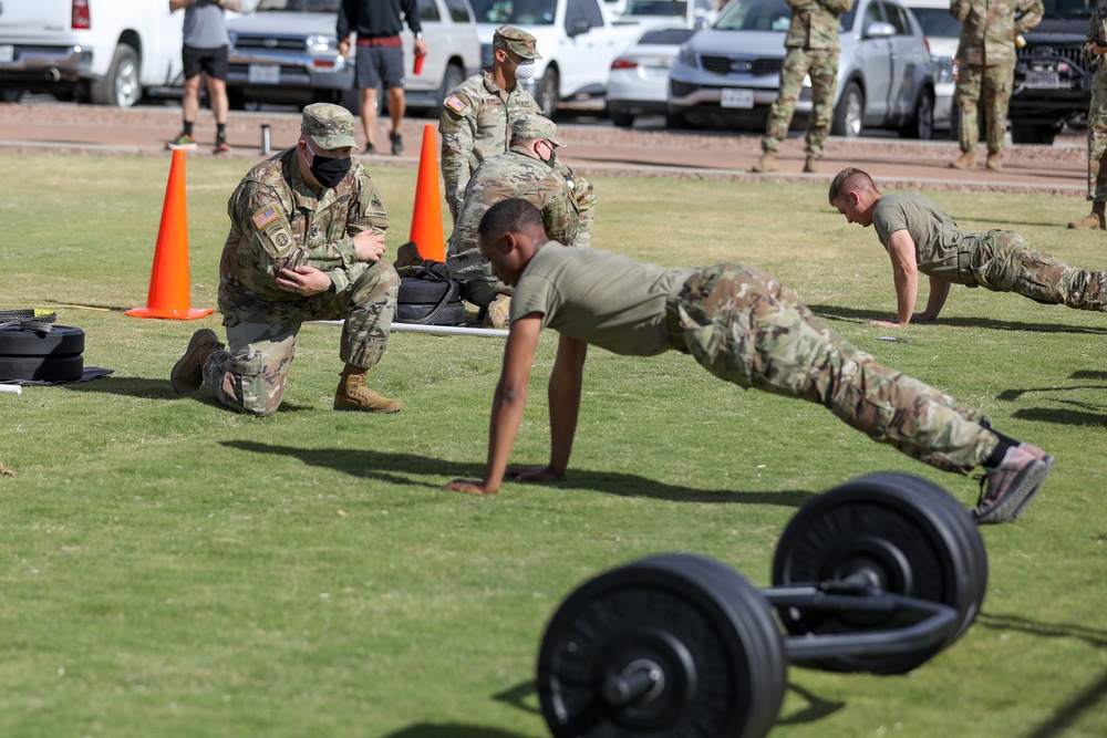 Iron Soldiers compete in 1AD Best Warrior Competition