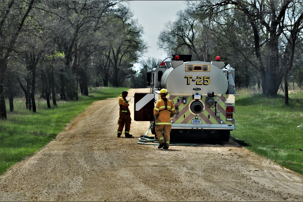 Early May prescribed burn held at Fort McCoy