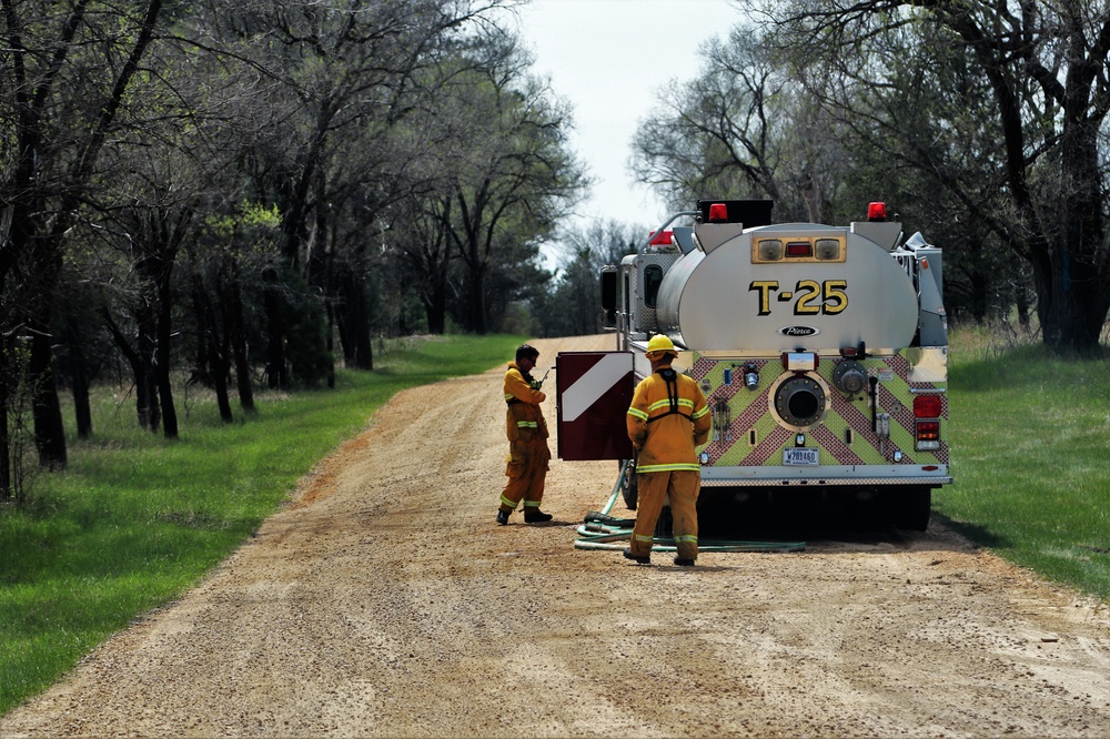 Early May prescribed burn held at Fort McCoy