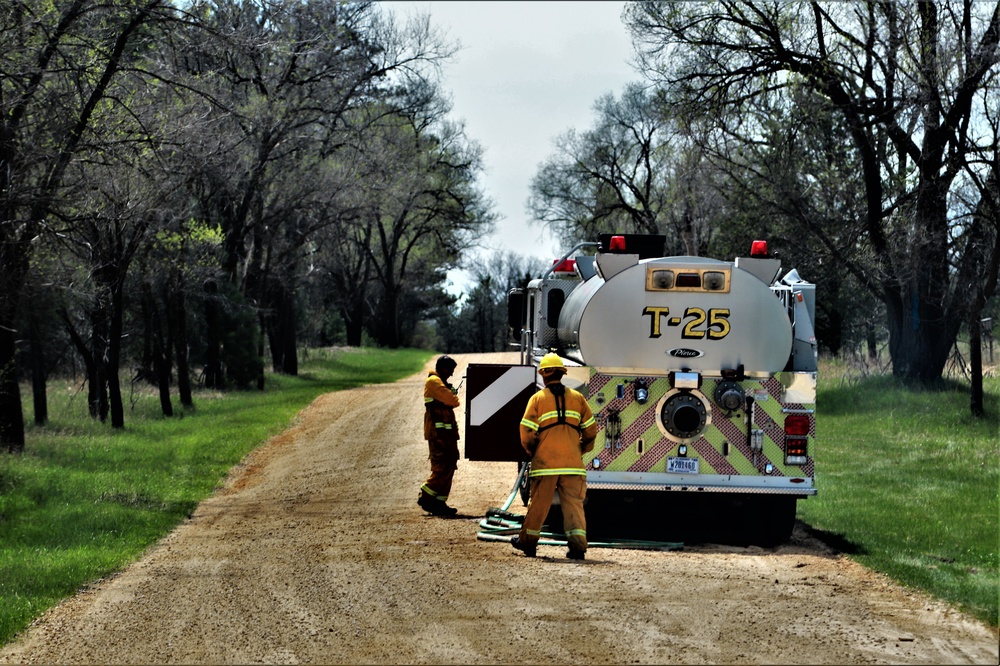 Early May prescribed burn held at Fort McCoy
