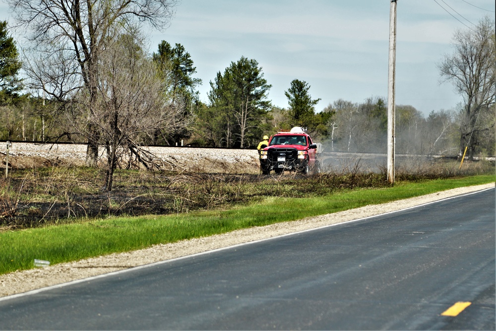 Early May prescribed burn held at Fort McCoy