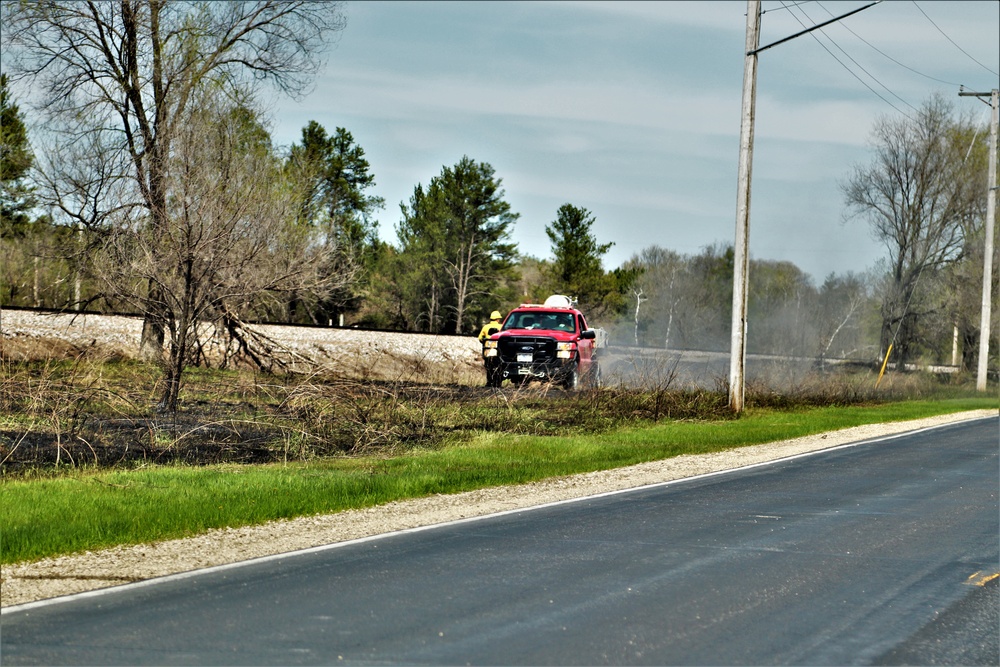 Early May prescribed burn held at Fort McCoy