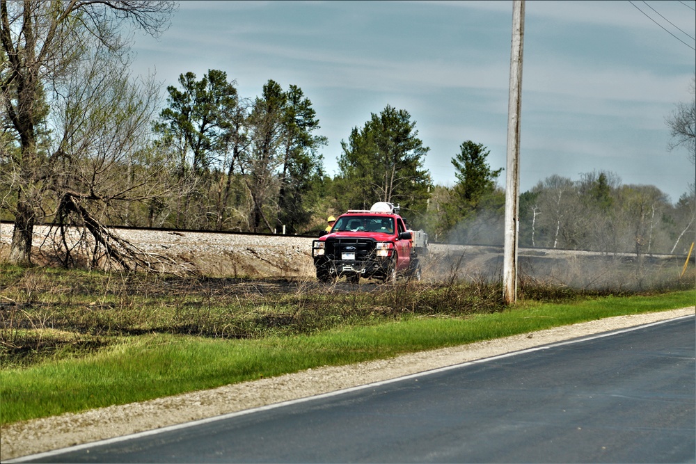 Early May prescribed burn held at Fort McCoy