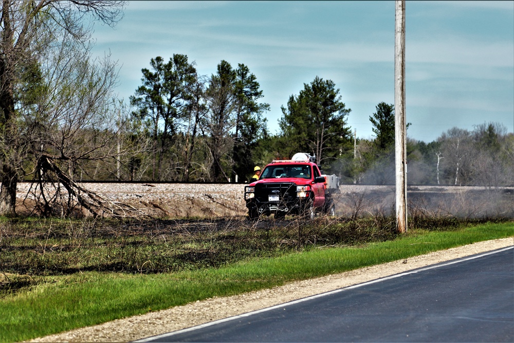 Early May prescribed burn held at Fort McCoy