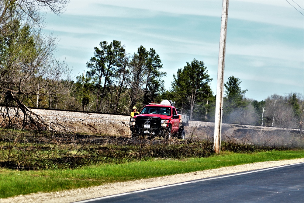 Early May prescribed burn held at Fort McCoy