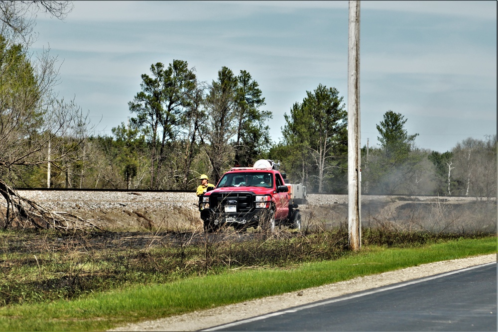 Early May prescribed burn held at Fort McCoy