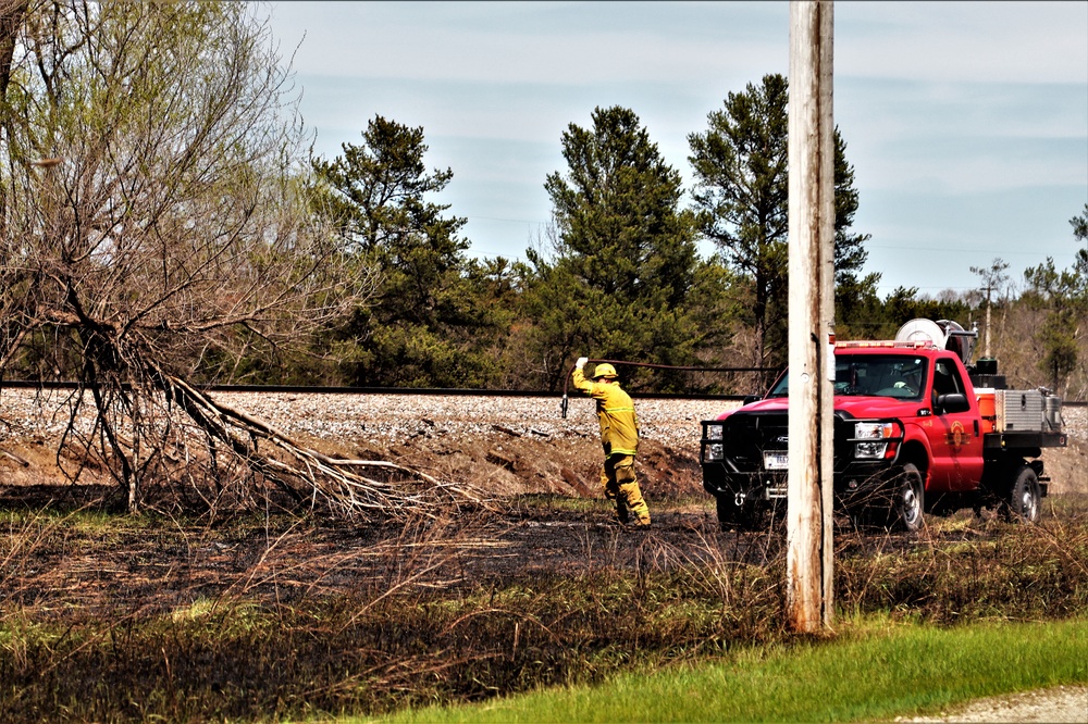 Early May prescribed burn held at Fort McCoy