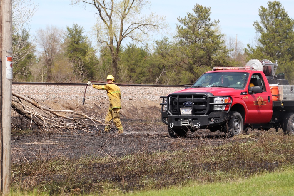 Early May prescribed burn held at Fort McCoy