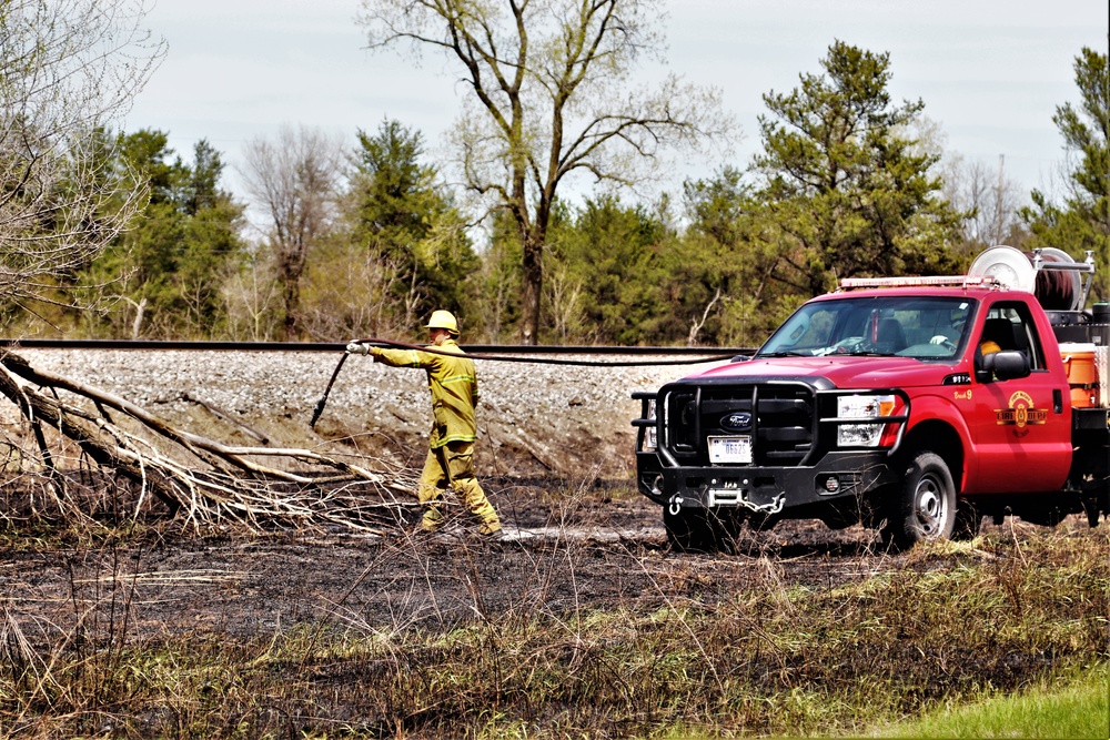 Early May prescribed burn held at Fort McCoy
