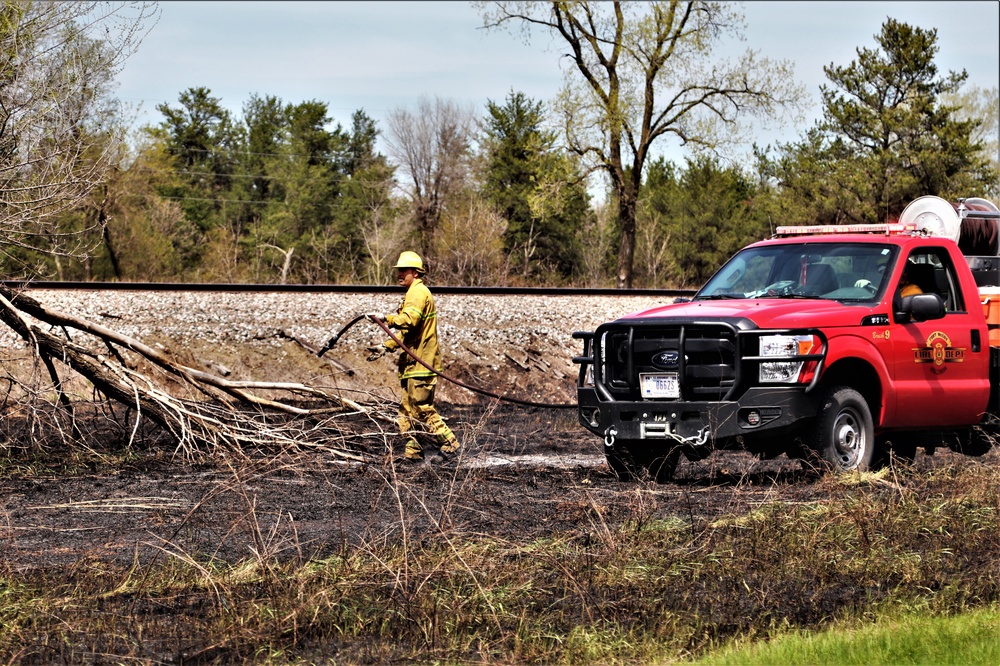 Early May prescribed burn held at Fort McCoy