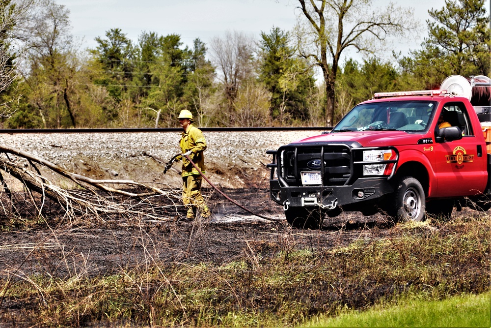 Early May prescribed burn held at Fort McCoy