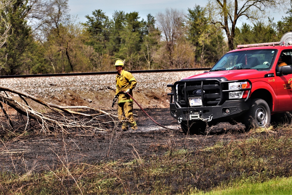 Early May prescribed burn held at Fort McCoy