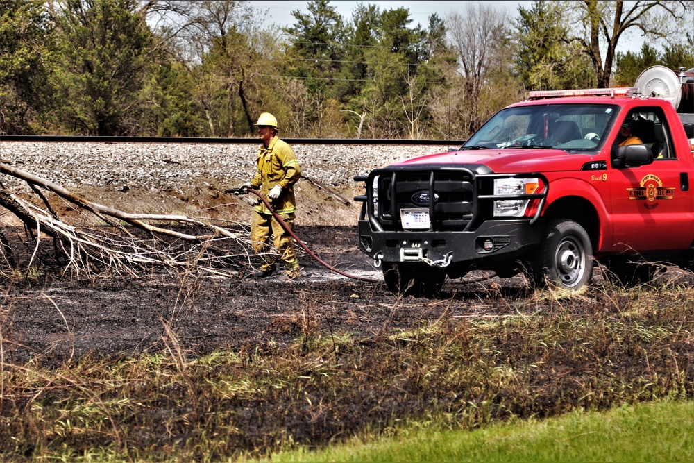 Early May prescribed burn held at Fort McCoy