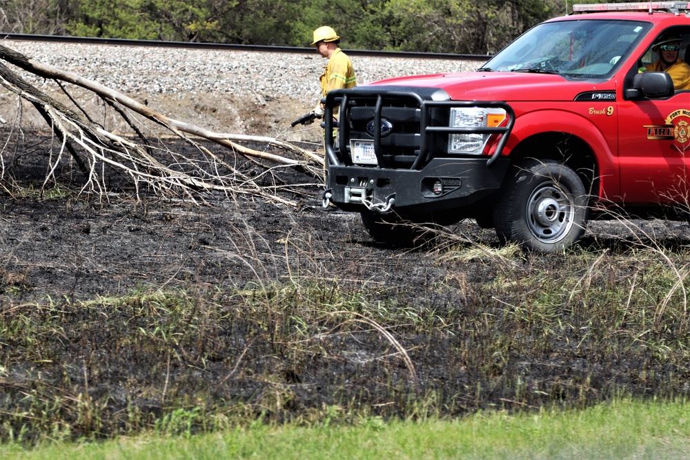 Early May prescribed burn held at Fort McCoy