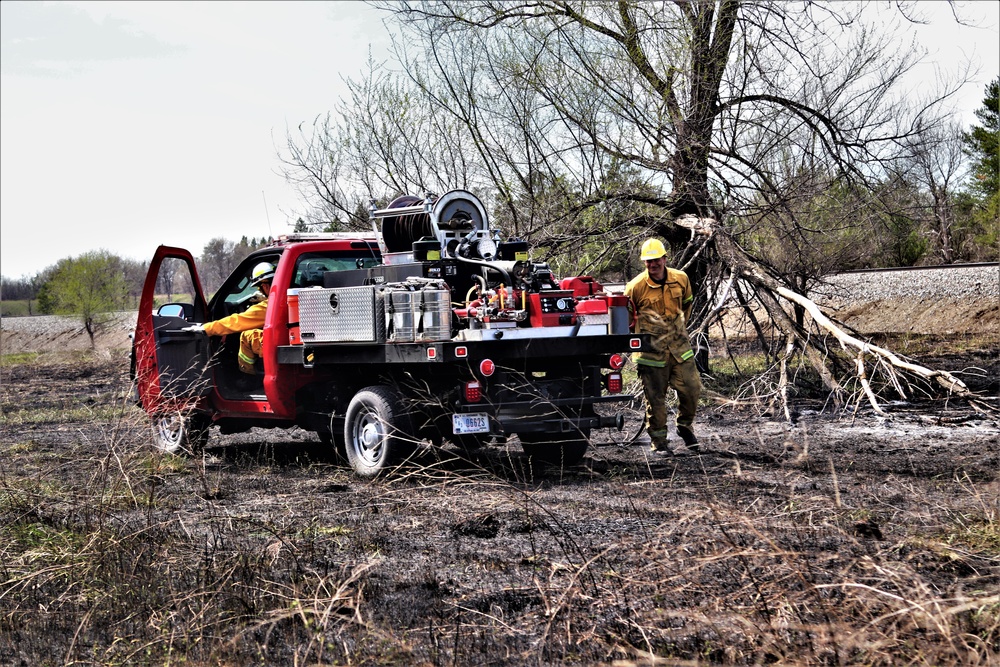 Early May prescribed burn held at Fort McCoy